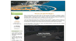 Desktop Screenshot of pensionelascogliera.it